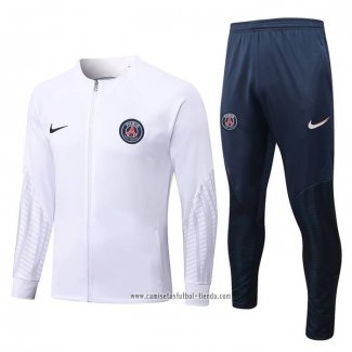 Chandal de Chaqueta del Paris Saint-Germain 2022 2023 Nino Blanco