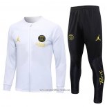 Chandal de Chaqueta del Paris Saint-Germain Jordan 2023 2024 Blanco