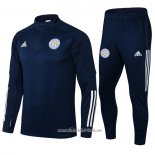 Chandal de Sudadera del Leicester City 2021 2022 Azul