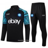 Chandal de Sudadera del Napoli 2023 2024 Negro