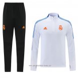 Chandal de Sudadera del Real Madrid 2021 2022 Blanco