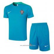 Chandal del Portugal 2024 2025 Manga Corta Verde - Pantalon Corto