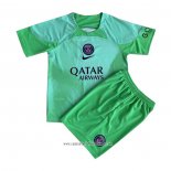 Camiseta Paris Saint-Germain Portero 2022 2023 Nino Verde