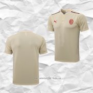 Camiseta Polo del AC Milan 2021 2022 Amarillo