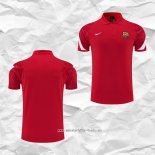 Camiseta Polo del Barcelona 2022 2023 Rojo