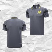 Camiseta Polo del Borussia Dortmund 2023 2024 Gris