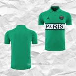 Camiseta Polo del Paris Saint-Germain Jordan 2022 2023 Verde