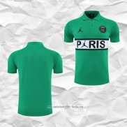 Camiseta Polo del Paris Saint-Germain Jordan 2022 2023 Verde