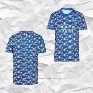 Camiseta Pre Partido del Arsenal 2021 2022 Azul