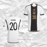 Camiseta Primera Alemania Jugador Gosens 2022
