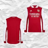 Camiseta Primera Arsenal 2022 2023 Manga Larga