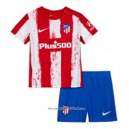 Camiseta Primera Atletico Madrid 2021 2022 Nino