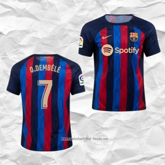 Camiseta Primera Barcelona Jugador O.Dembele 2022 2023