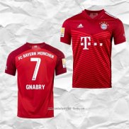 Camiseta Primera Bayern Munich Jugador Gnabry 2021 2022