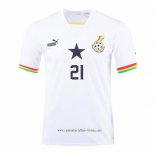 Camiseta Primera Ghana Jugador Iddrisu Baba 2022