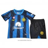 Camiseta Primera Inter Milan 2023 2024 Nino