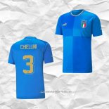 Camiseta Primera Italia Jugador Chiellini 2022