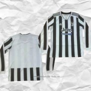 Camiseta Primera Juventus 2021 2022 Manga Larga