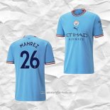 Camiseta Primera Manchester City Jugador Mahrez 2022 2023