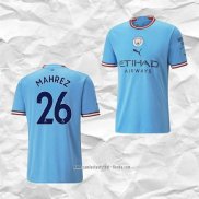 Camiseta Primera Manchester City Jugador Mahrez 2022 2023