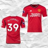 Camiseta Primera Manchester United Jugador McTominay 2023 2024