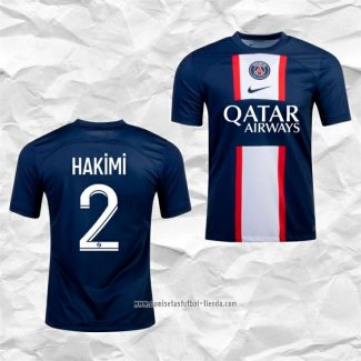 Camiseta Primera Paris Saint-Germain Jugador Hakimi 2022 2023
