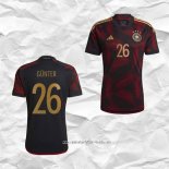 Camiseta Segunda Alemania Jugador Gunter 2022