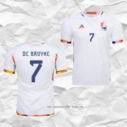 Camiseta Segunda Belgica Jugador De Bruyne 2022