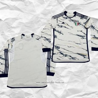 Camiseta Segunda Italia 2023 2024 Manga Larga