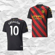 Camiseta Segunda Manchester City Jugador Grealish 2022 2023