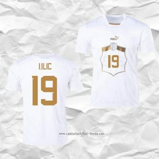 Camiseta Segunda Serbia Jugador I.Ilic 2022