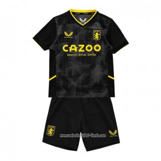 Camiseta Tercera Aston Villa 2022 2023 Nino