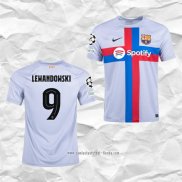 Camiseta Tercera Barcelona Jugador Lewandowski 2022 2023