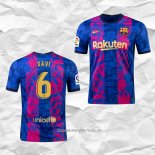 Camiseta Tercera Barcelona Jugador Xavi 2021 2022