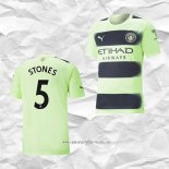 Camiseta Tercera Manchester City Jugador Stones 2022 2023