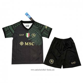 Camiseta Tercera Napoli 2023 2024 Nino