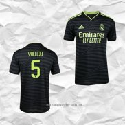 Camiseta Tercera Real Madrid Jugador Vallejo 2022 2023
