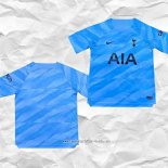 Camiseta Tottenham Hotspur Portero 2023 2024 Azul Tailandia