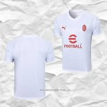 Camiseta de Entrenamiento AC Milan 2023 2024 Blanco