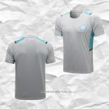 Camiseta de Entrenamiento Manchester City 2021 2022 Gris