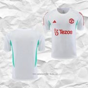 Camiseta de Entrenamiento Manchester United 2023-2024 Blanco