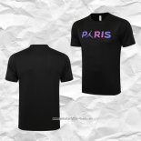 Camiseta de Entrenamiento Paris Saint-Germain Jordan 2021 2022 Negro
