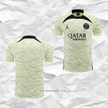 Camiseta de Entrenamiento Paris Saint-Germain Jordan 2023 2024 Amarillo