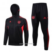 Chandal con Capucha del Bayern Munich 2023 2024 Negro