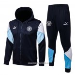 Chandal con Capucha del Manchester City 2021 2022 Azul