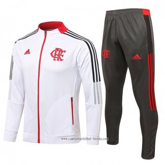 Chandal de Chaqueta del Flamengo 2021 2022 Blanco