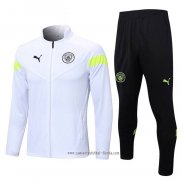 Chandal de Chaqueta del Manchester City 2022 2023 Blanco