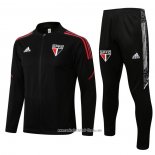 Chandal de Chaqueta del Sao Paulo 2022 2023 Negro