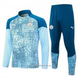 Chandal de Sudadera del Manchester City 2023 2024 Azul