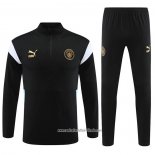 Chandal de Sudadera del Manchester City 2023 2024 Negro